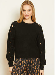 CAMILLE SWEATER IN BLACK