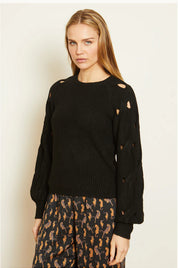 CAMILLE SWEATER IN BLACK