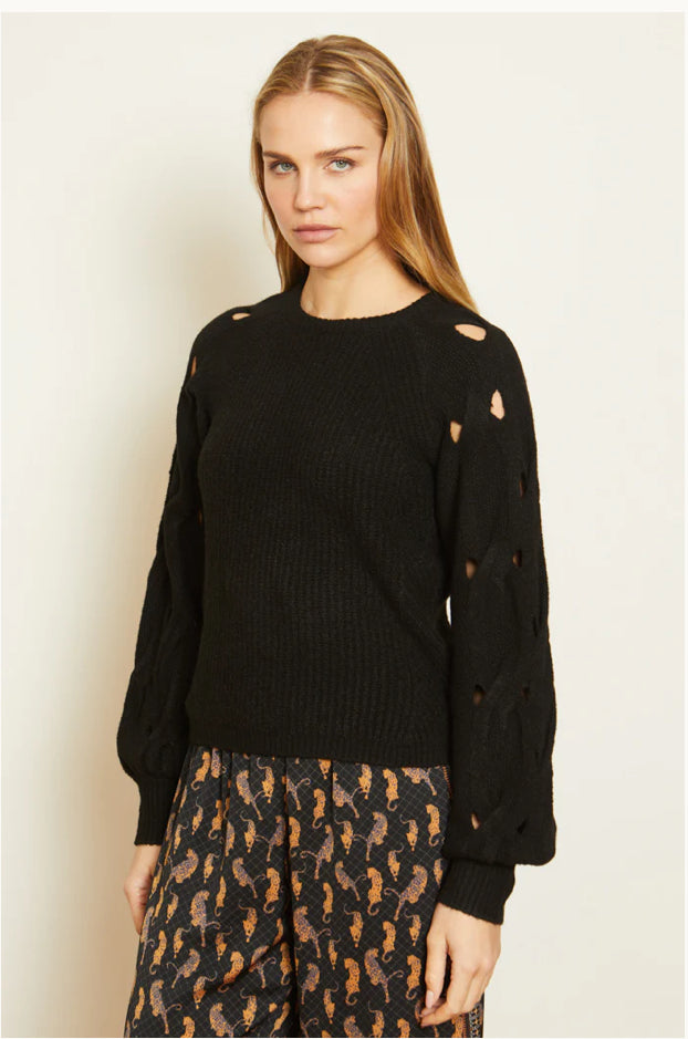 CAMILLE SWEATER IN BLACK