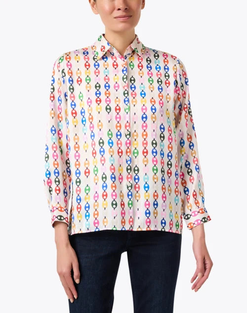 Irina Multi Print Blouse