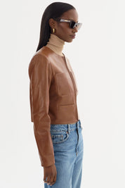 LINETTE | LEATHER JACKET