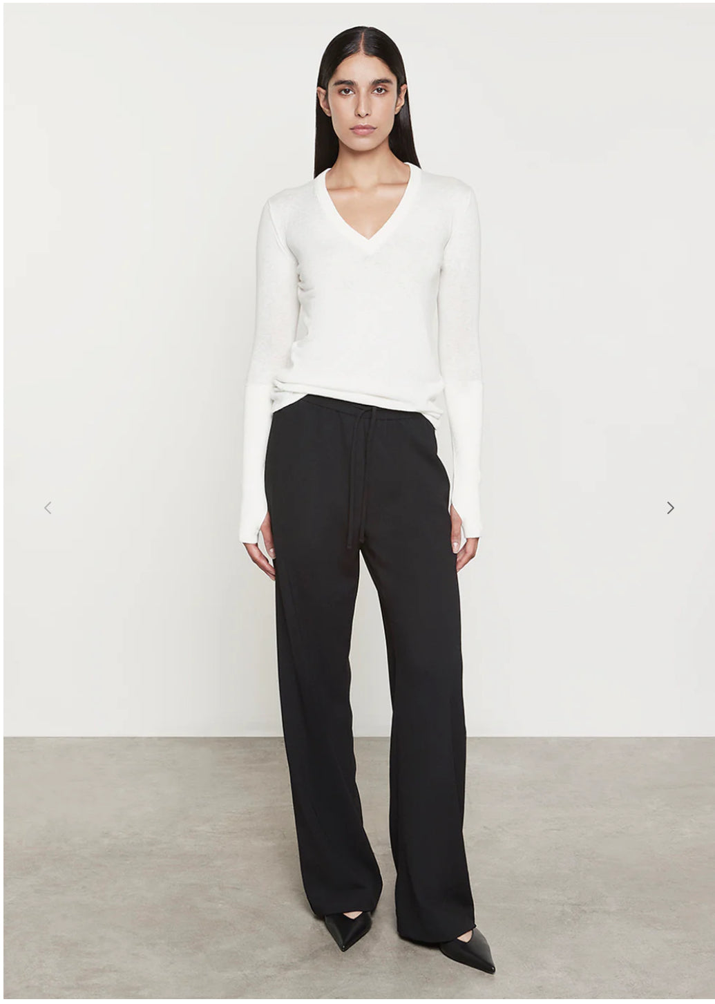 CREPE DRAWSTRING PANT