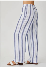 Easy Wide Leg - Coastal Ombre Stripe