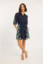 ELOISE GEO BLOOM DRESS