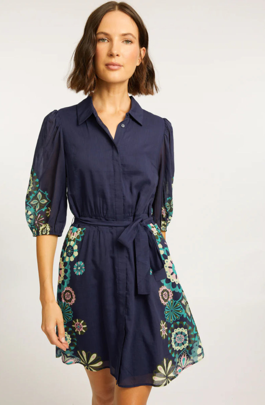 ELOISE GEO BLOOM DRESS