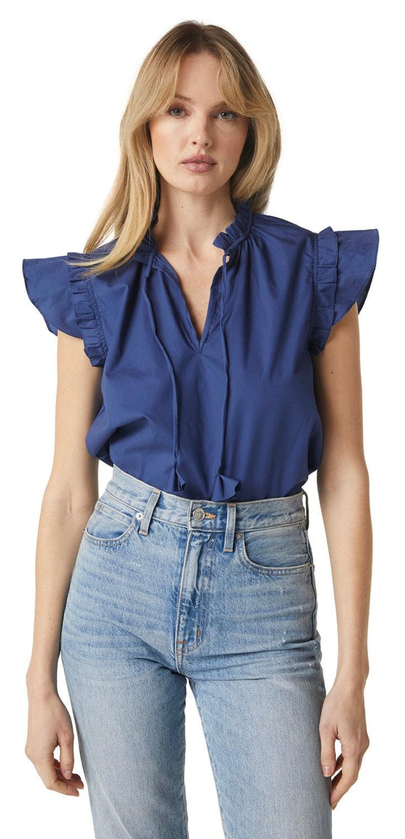 Basia Top | Navy